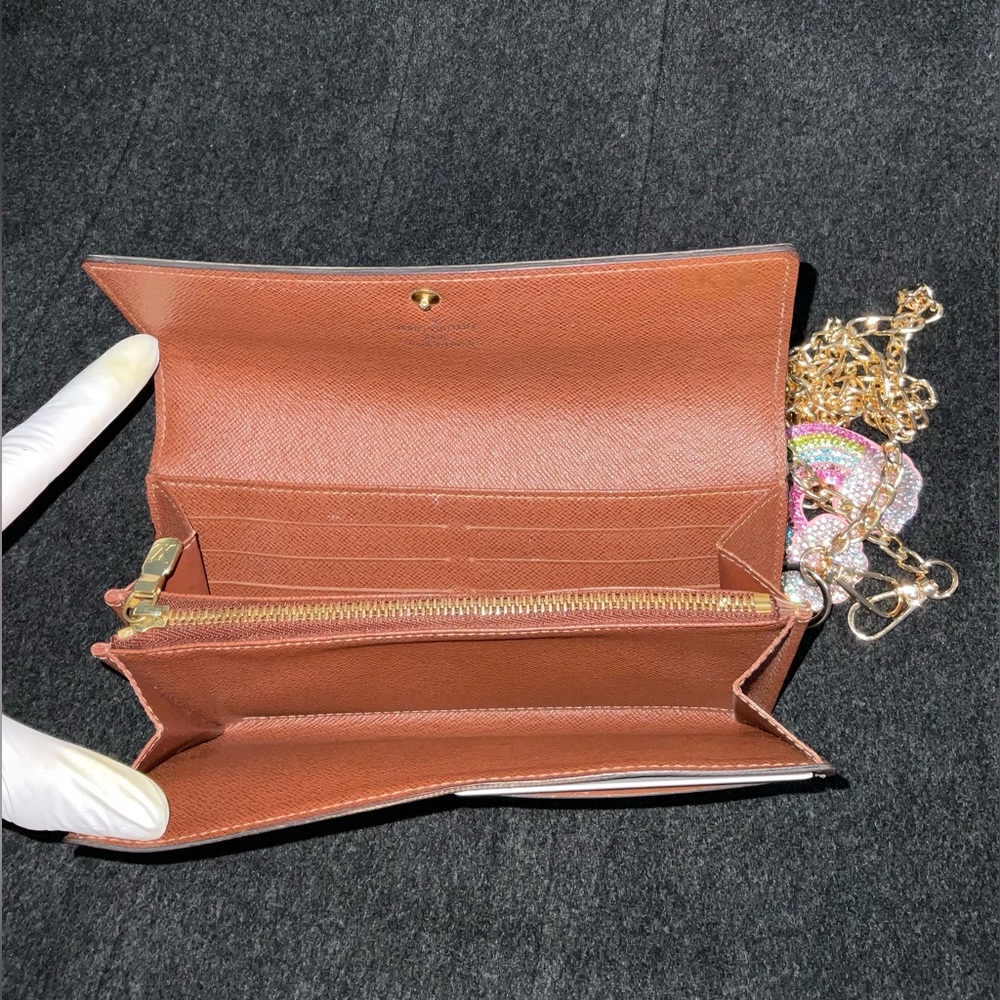 ✅AUTHENTIC LUXURY PLAIN LONG WALLET LOUIS VUITTON - Picture 5 of 16